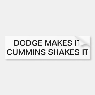 Adesivo Para Carro Dodge fá-lo, Cummins agita-o