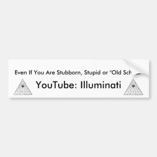 Adesivo Para Carro Doente, doente, mesmo se você é teimoso, estúpido