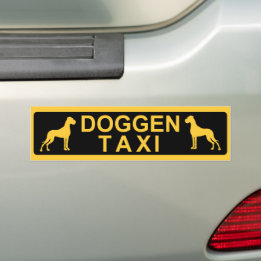 Adesivo Para Carro Doggen táxis