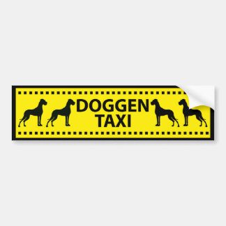 Adesivo Para Carro Doggen táxis