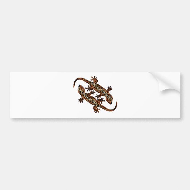 Adesivo Para Carro dois geckos (Frente)