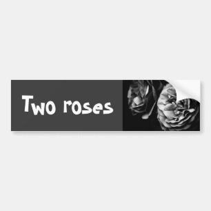 Adesivo Para Carro dois rosas