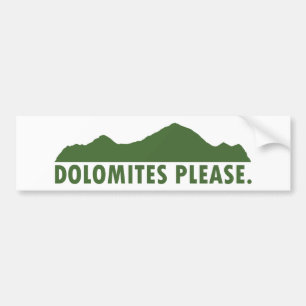Adesivo Para Carro Dolomites, por favor