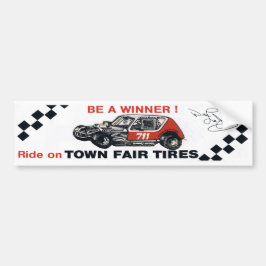 Adesivo Para Carro Don Lajoie City Fair Tire Replica Bumper Sticker!