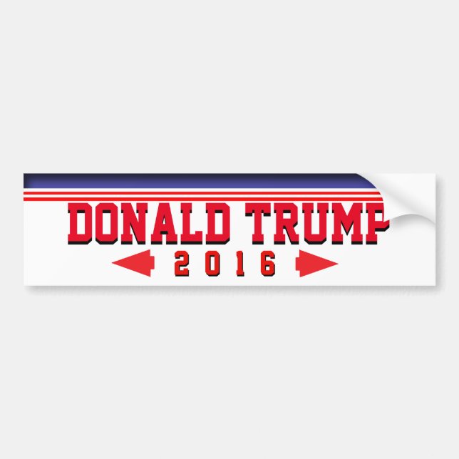 Adesivo Para Carro Donald Trump (Frente)
