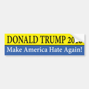 Adesivo Para Carro "DONALD TRUMP 2016: Faça América diar outra vez!