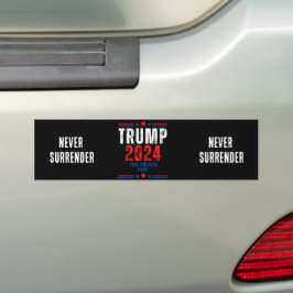Adesivo Para Carro Donald Trump 2024 Retire a Eleição Americana