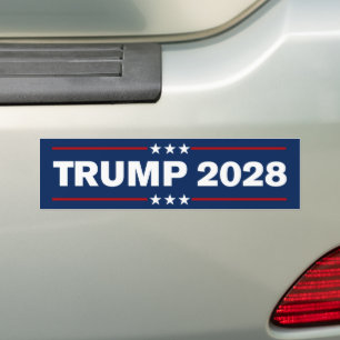 Adesivo Para Carro Donald Trump 2028