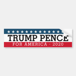 Adesivo Para Carro Donald Trump Mike Pence - Design tradicional 2020