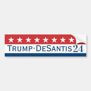 Adesivo Para Carro Donald Trump Mike Pence Stars 2024 Bumper Sticker