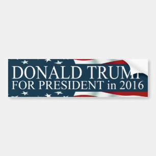 Adesivo Para Carro Donald Trump para o presidente 2016
