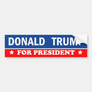 Adesivo Para Carro Donald Trump para o presidente 2016