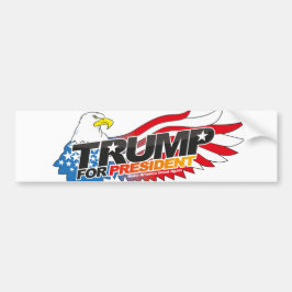 Adesivo Para Carro Donald Trump Para O Presidente Bumper Sticker