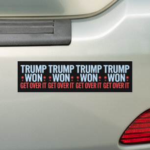 Adesivo Para Carro Donald Trump Venceu Aceite Isso 2024 Trump Venceu