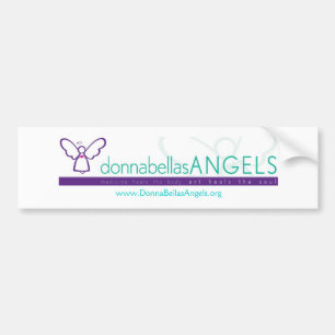 Adesivo Para Carro DonnaBellas Angels Bumper Sticker