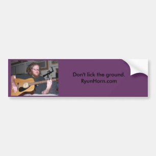 Adesivo Para Carro Don'tLickBumperSticker