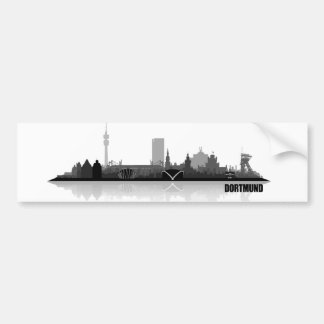 Adesivo Para Carro Dortmund City Skyline