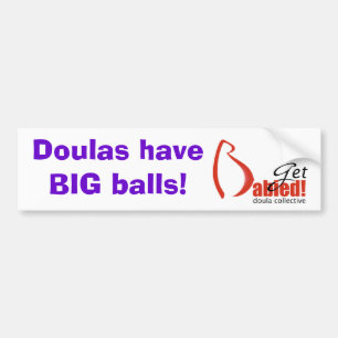 Adesivo Para Carro DoulasBigBalls1-Get Babied