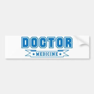 Adesivo Para Carro Doutor da bandeira da medicina