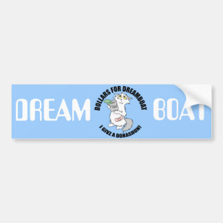 Adesivo Para Carro Dreamboat - dólares para o autocolante no vidro