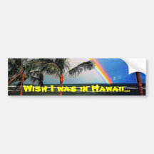 Dreaming do Hawaii Bumper Sticker