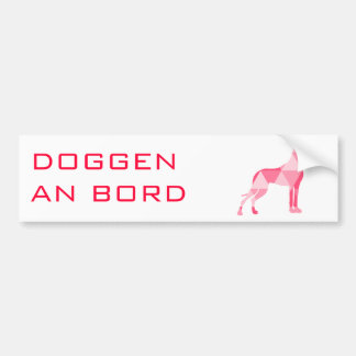 Adesivo Para Carro Dreiecks Dogge