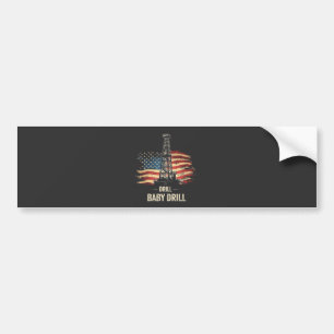 Adesivo Para Carro Drill Baby Drill American Trump Energy Economy