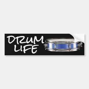 Adesivo Para Carro Drummer Drum Drum Life Snare