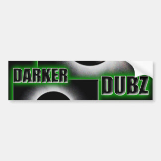 Adesivo Para Carro Dub verde MAIS ESCURO de DUBZ Dubstep