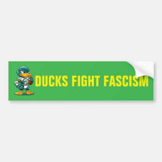ADESIVO PARA CARRO DUCKS FIGHT FASCISM
