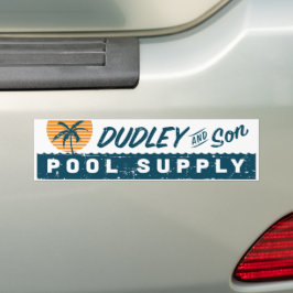 Adesivo Para Carro Dudley e Son Bumper Sticker