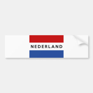 Adesivo Para Carro dutch holandês do nome do texto do nederland do