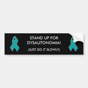 Adesivo Para Carro DYSAUTONOMIA - autocolante no vidro traseiro