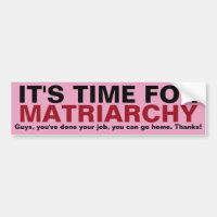 É HORA PARA O MATRIARCHY… Obrigados, caras!