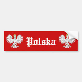 Adesivo Para Carro Eagle polonês Polska