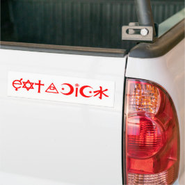 Adesivo Para Carro EatADick Bumper Sticker