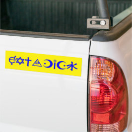Adesivo Para Carro EatADick Bumper Sticker