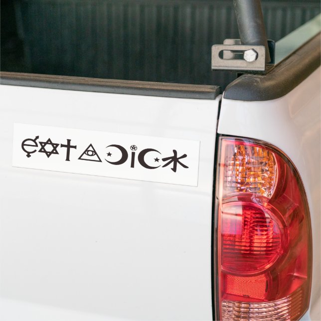 Adesivo Para Carro EatADick Bumper Sticker (No caminhão)