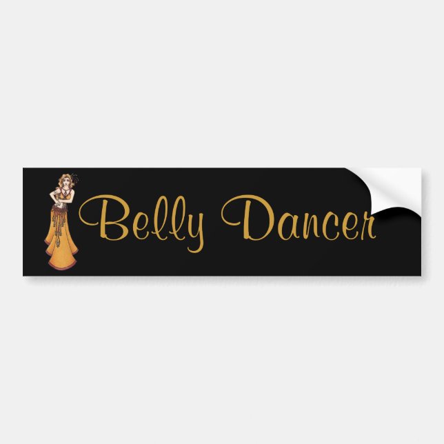 Adesivo Para Carro Eleanor Belly Dancer Sticker (Frente)