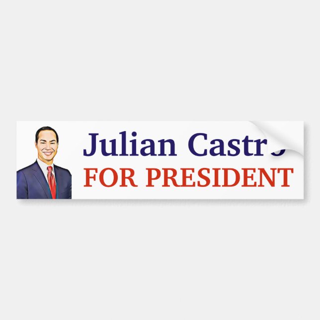 Adesivo Para Carro Eleição Presidencial Julian Castro 2020 (Frente)
