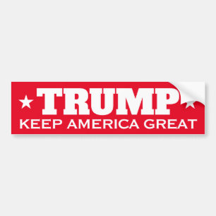 Adesivo Para Carro Eleições de Donald Trump 2020 Mantenha o Excelen