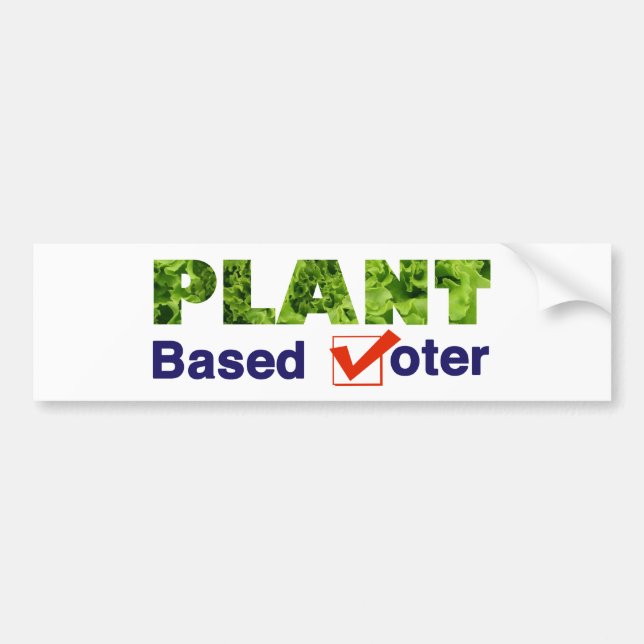 Adesivo Para Carro Eleitor Baseado em Planta (Frente)