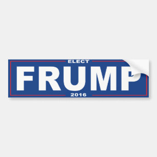 Adesivo Para Carro Eleja o Frump 2016 - .png