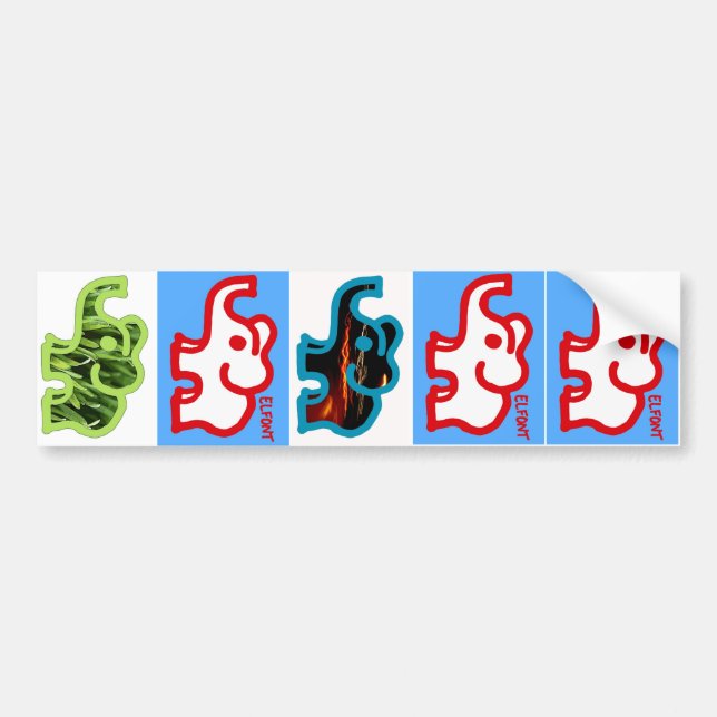 Adesivo Para Carro Elfont (Frente)