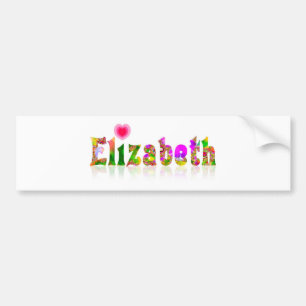 Adesivo Para Carro Elizabeth