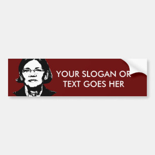 Adesivo Para Carro Elizabeth Warren -