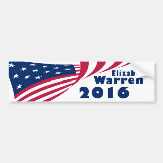 Adesivo Para Carro Elizabeth Warren 2016