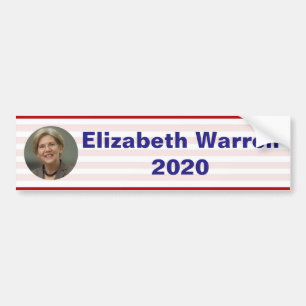 Adesivo Para Carro Elizabeth Warren - 2020