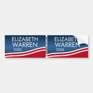 Adesivo Para Carro Elizabeth Warren 2020 BOGO