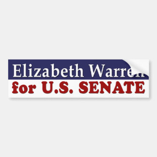 Adesivo Para Carro Elizabeth Warren para o autocolante no vidro